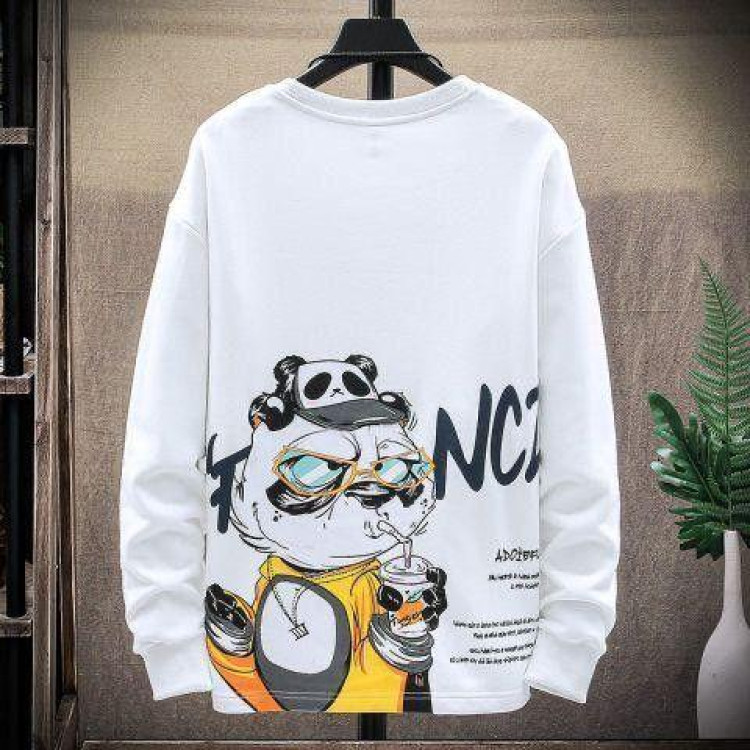 Світшот білий жіночий з принтом 2711524610 розмір 42