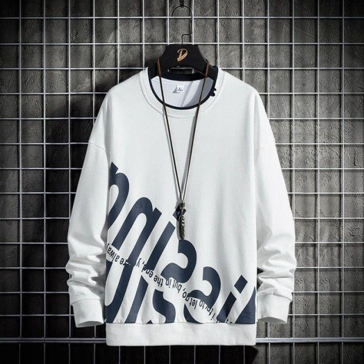 Світшот білий жіночий з принтом 2711524615 розмір 42