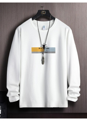 Світшот білий жіночий з принтом 2711524616 розмір 42