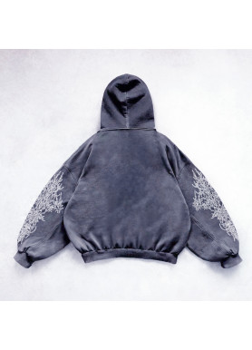 Худі жіноче, світшот сірий, модна толстовка 2700265411 розмір 42