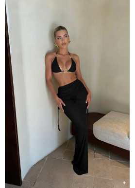 Купальник пропускає сонячне світло +SPF 50 Чорний М 2649864814