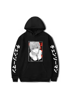 Худі, чорна аніме для підлітка дівчинки 2789015875 розмір 130 см