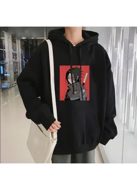 Худі, чорна аніме для підлітка дівчинки 2789015953 розмір 130 см