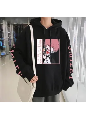 Худі, чорна аніме для підлітка хлопчика 2765865235 розмір 130 см