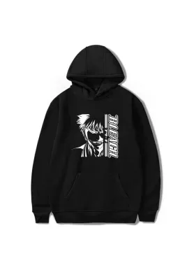 Худі, чорна аніме для підлітка хлопчика 2765865237 розмір 130 см