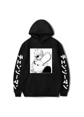 Худі, чорна аніме для підлітка хлопчика 2765865291 розмір 130 см