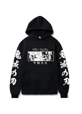 Худі, чорна аніме для підлітка дівчинки 2789017010 розмір 130 см