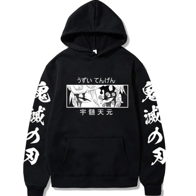 Худі, чорна аніме для підлітка дівчинки 2789017010 розмір 130 см