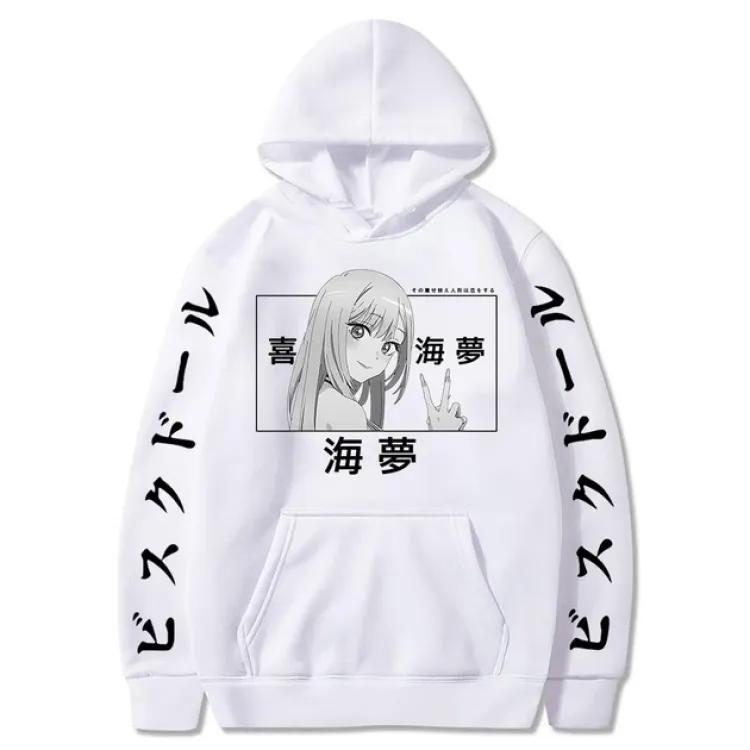 Худі, біла аніме для підлітка дівчинки 2789017333 размер 130 см