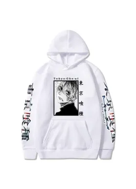 Худі, біла аніме для підлітка хлопчика 2765865373 розмір 130 см