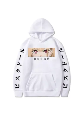 Худі, біла аніме для підлітка дівчинки 2789019476 размер 130 см