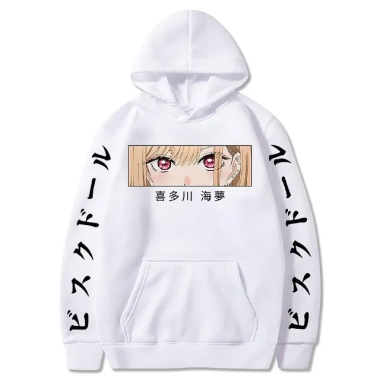 Худі, біла аніме для підлітка дівчинки 2789019476 размер 130 см