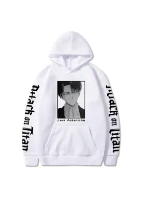 Худі, біла аніме для підлітка хлопчика 2765865835 розмір 130 см