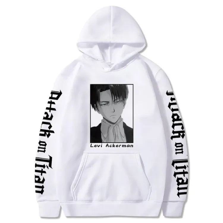 Худі, біла аніме для підлітка хлопчика 2765865835 розмір 130 см