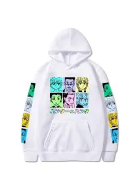 Худі, біла аніме для підлітка хлопчика 2765865843 розмір 130 см