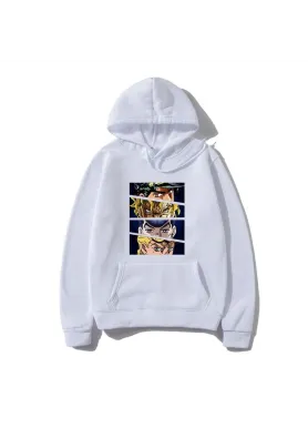 Худі, біла аніме для підлітка хлопчика 2765865847 розмір 130 см