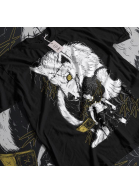 Футболка з аніме принтом Чорна конюшина оверсайз (S/M/L) Чорний AnimeJ1030