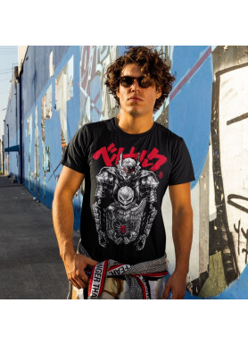 Футболка з аніме принтом Берсерк Манга Стріп Гутс оверсайз (S/M/L) Чорний AnimeJ1049
