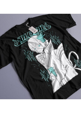 Футболка з аніме принтом Бліч оверсайз (S/M/L) Чорний AnimeJ1116