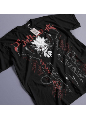 Футболка з аніме принтом Чорна конюшина оверсайз (S/M/L) Чорний AnimeJ1123