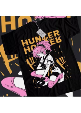 Футболка з аніме принтом Мисливець × Мисливець оверсайз (S/M/L) Чорний AnimeJ1154
