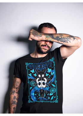 Футболка з аніме принтом Холлов Кнігхт Гамінг Індіе оверсайз (S/M/L) Чорний AnimeJ0140