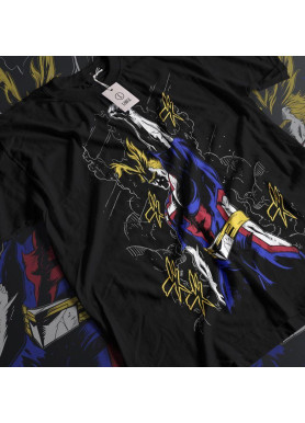 Футболка з аніме принтом Вбивця демонів оверсайз (S/M/L) Чорний AnimeJ0928