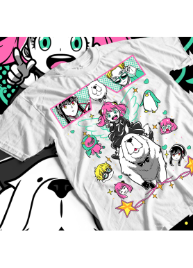 Футболка з аніме принтом Шпигун і сім’я оверсайз (S/M/L) Чорний AnimeJ0176