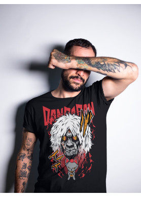 Футболка з аніме принтом Хоррор Аніме Дандадан Окарун оверсайз (S/M/L) Чорний AnimeJ0280