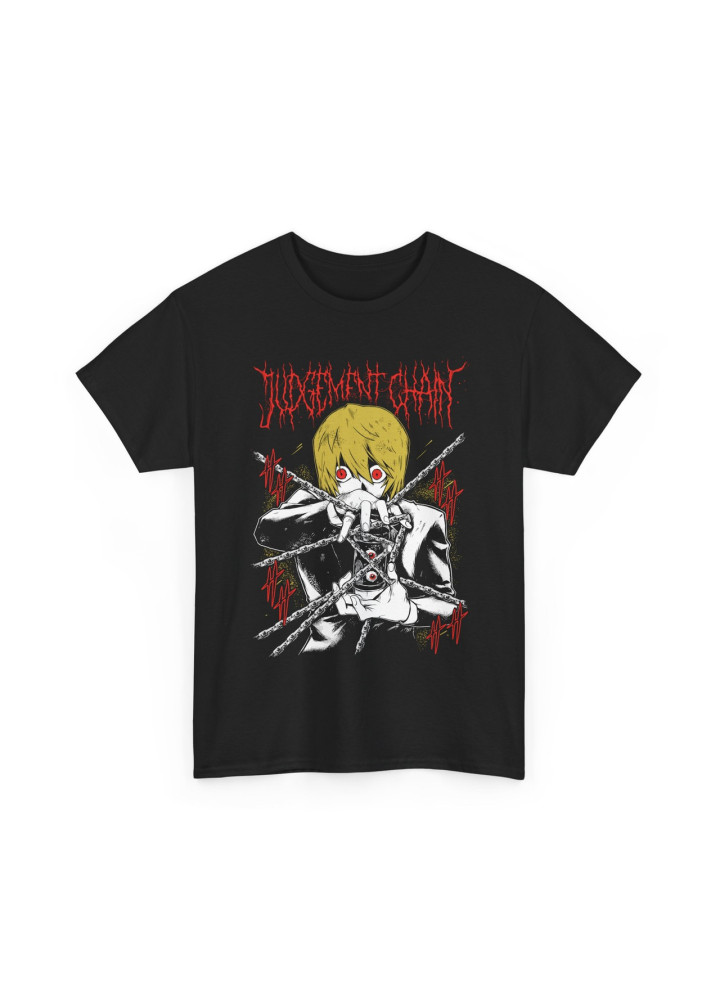 Футболка з аніме принтом Мисливець × Мисливець оверсайз (S/M/L) Чорний AnimeJ0330