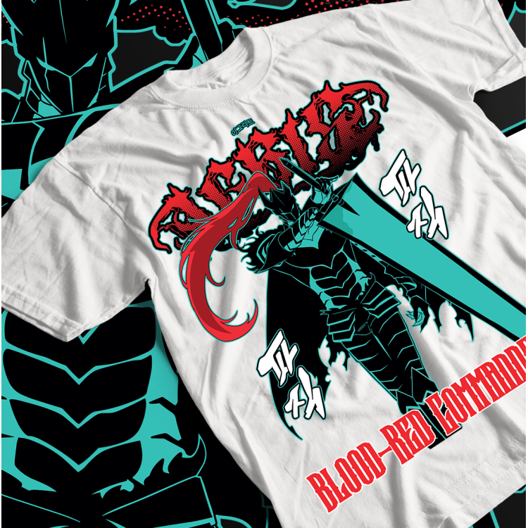 Футболка з аніме принтом Ігріс Соло Левелінг Сунг оверсайз (S/M/L) Чорний AnimeJ0653