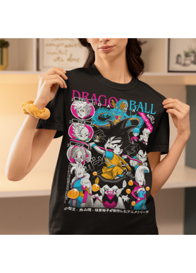 Футболка з аніме принтом Аніме Манга Джапанесе Перфект оверсайз (S/M/L) Чорний AnimeJ0728