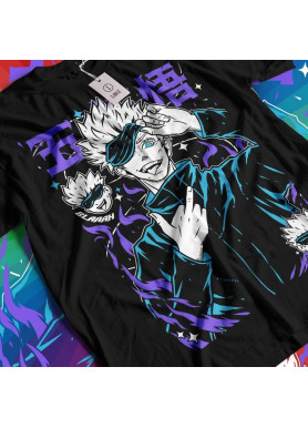 Футболка з аніме принтом Вбивця демонів оверсайз (S/M/L) Чорний AnimeJ0813
