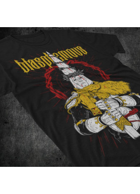 Футболка з аніме принтом Бласпхемоус Гаме Овер Відео оверсайз (S/M/L) Чорний AnimeJ0853