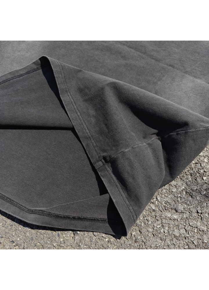 Футболка з принтом аніме Аніме Джін Рох Аніме оверсайз (S/M/L) Черний