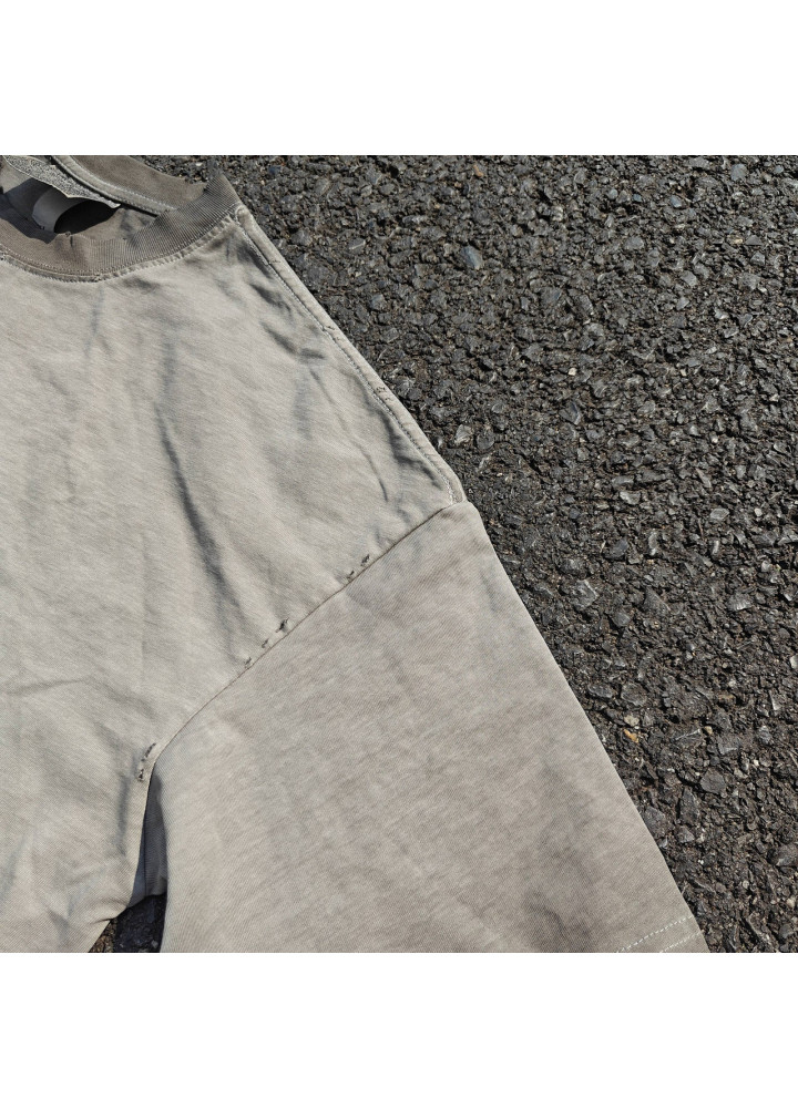 Футболка з принтом аніме Людина-один удар Саітама Серіоус Моде оверсайз (S/M/L) Черний