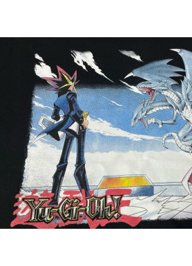 Футболка з принтом аніме Аніме Йу Гі Ох оверсайз (S/M/L) Черний