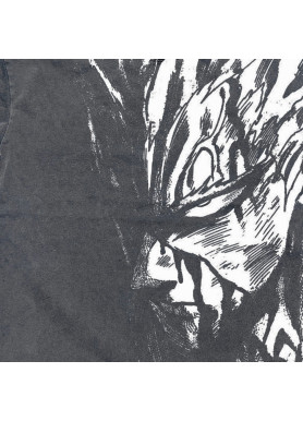 Футболка з принтом аніме Людина-один удар Гароу Херо Хунтер оверсайз (S/M/L) Черний