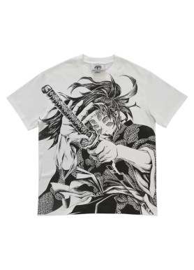 Футболка з принтом аніме Вбивця демонів Кокусхібо Уппер Ранк оверсайз (S/M/L) Черний