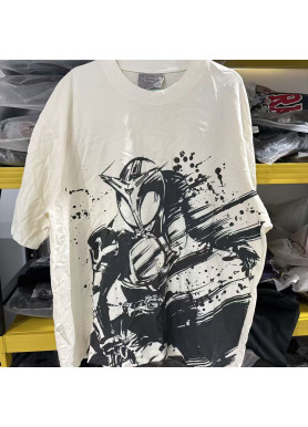 Футболка з принтом аніме Аніме Камен Рідер Кабуто оверсайз (S/M/L) Черний