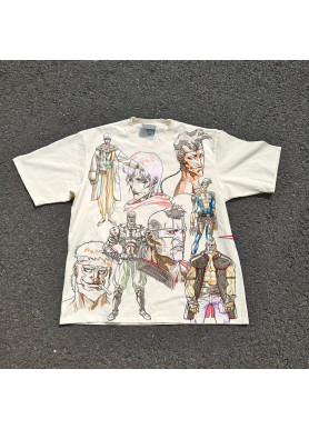 Футболка з принтом аніме Аніме Вампір Хунтер Д оверсайз (S/M/L) Черний