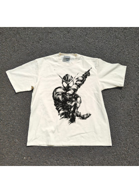 Футболка з принтом аніме Аніме Камен Рідер Кабуто оверсайз (S/M/L) Черний