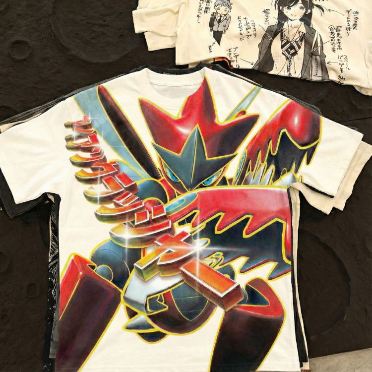 Футболка з принтом аніме Аніме Покемон Скізор Хассам оверсайз (S/M/L) Білий